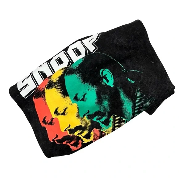 Cross Colours x Snoop Dogg Graphic Tee Black Kids XS NWT - Picture 10 of 10
